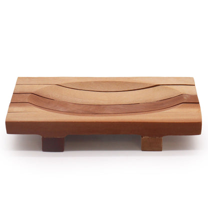 Classic Mahogany Soap Dish - Grid Drainer - Image classic-mahogany-soap-dish--grid-drainer-msd-04