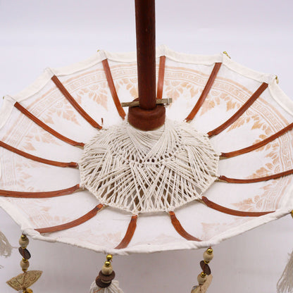 Bali Home Decor Parasol - Canvas - Natural- 40cm - Image bali-home-decor-parasol--canvas--natural-40cm-bpar-08