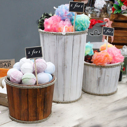 Name Large Wooden Storage Tub – Whitewash - Image name-large-wooden-storage-tub--whitewash-rds-146