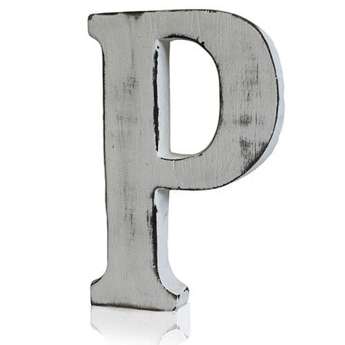 Shabby Chic Letters - P - Image shabby-chic-letters--p-ssl-22