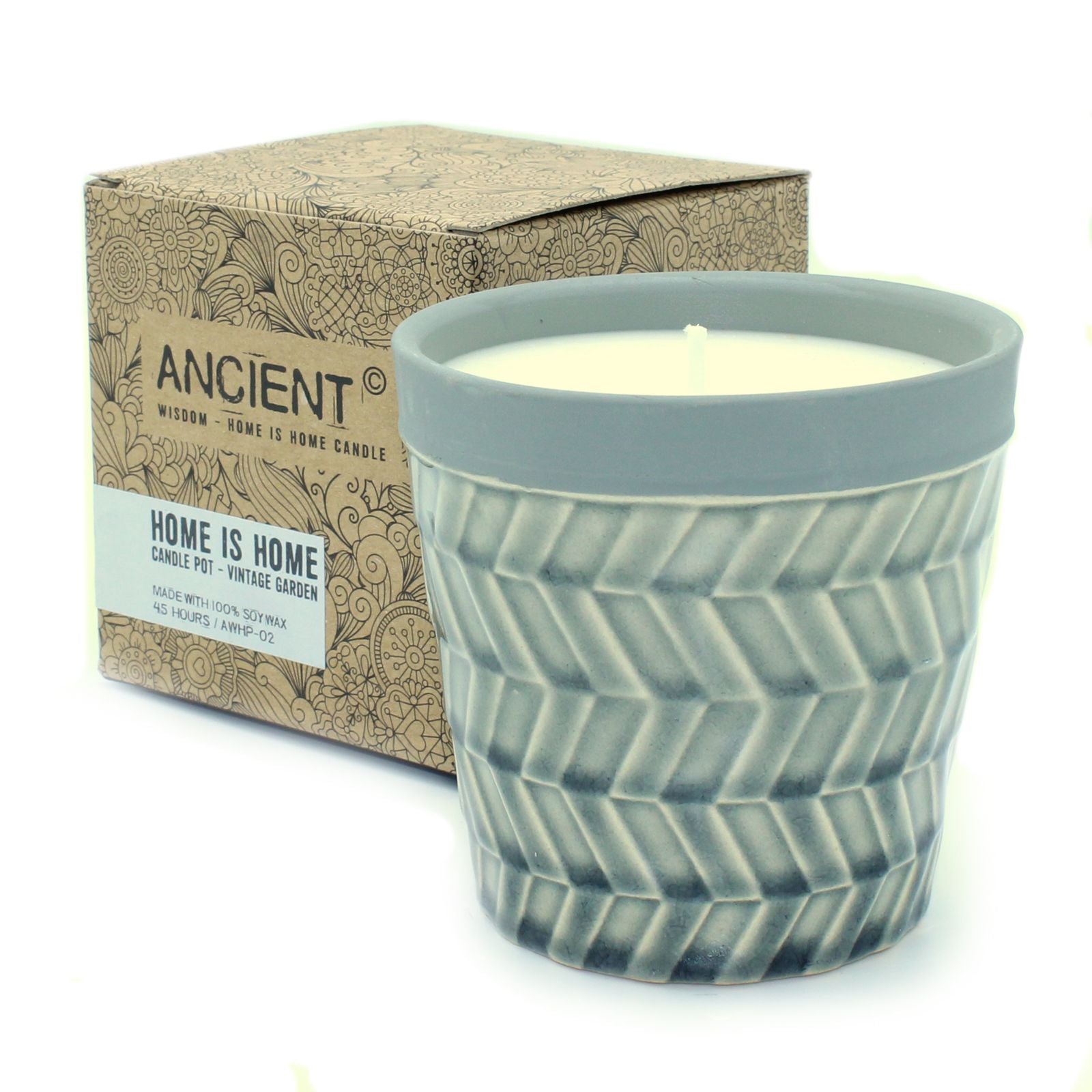 Home is Home Candle Pots - Vintage Garden - Image home-is-home-candle-pots--vintage-garden-awhp-02
