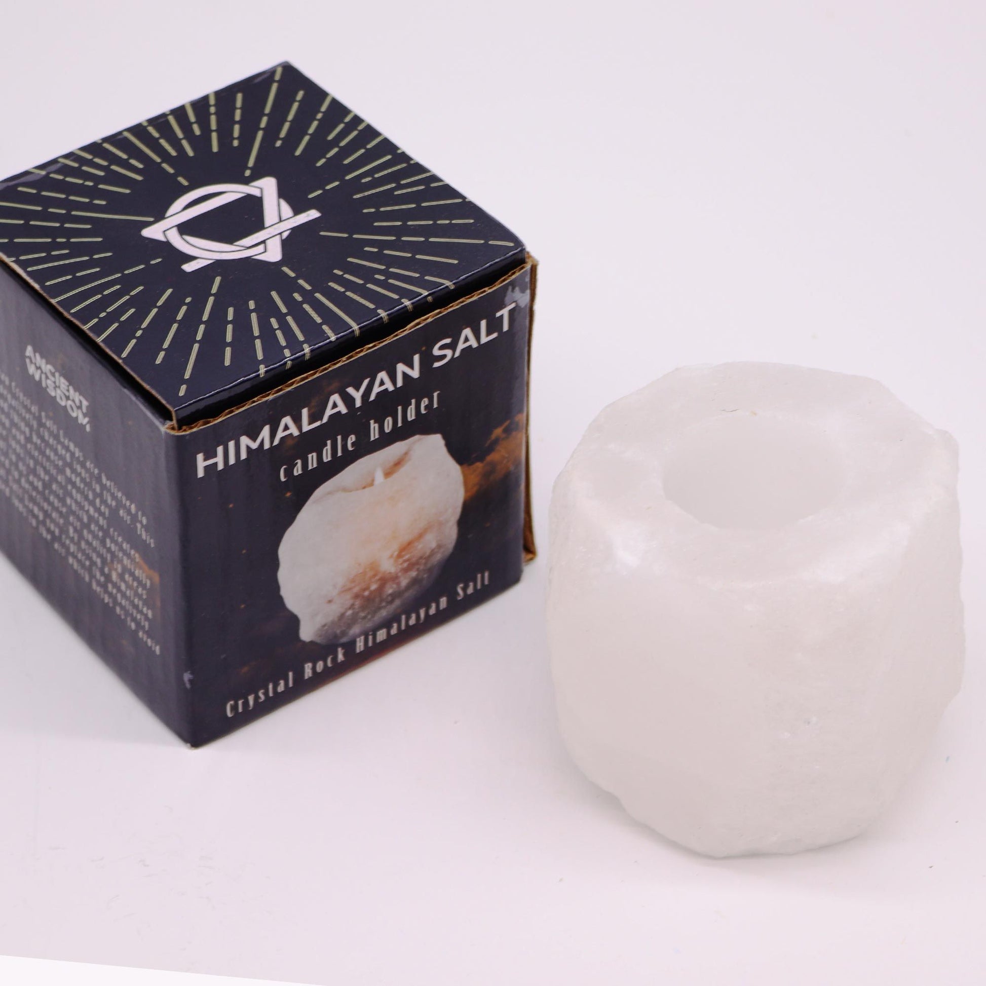Crystal Rock Himalayan Salt Candle Holder 600-800g - Image crystal-rock-himalayan-salt-candle-holder-600800g-qsalt-08w