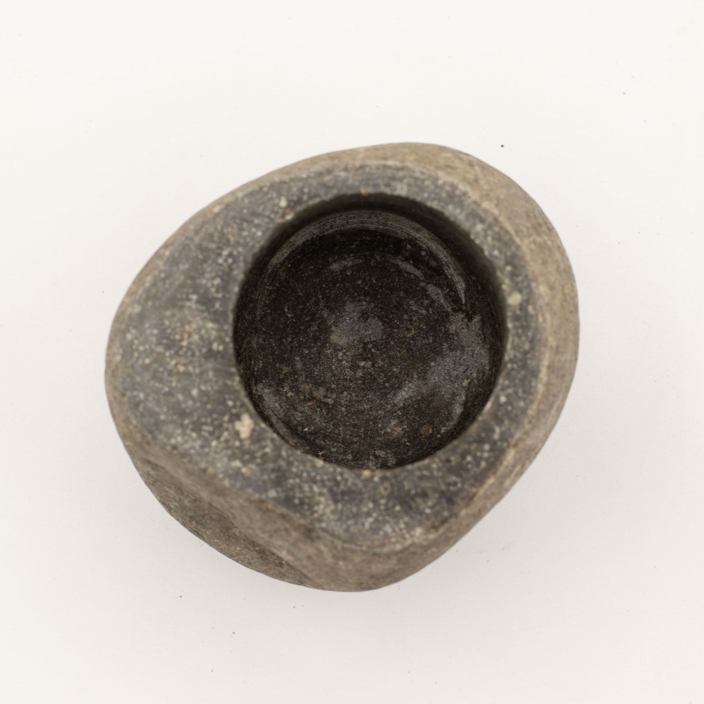 Natural Riverstone Decorative Pestle & Mortar -Medium (aprox 12x8cm) - Image natural-riverstone-decorative-pestle--mortar-medium-aprox-12x8cm-mpm-22