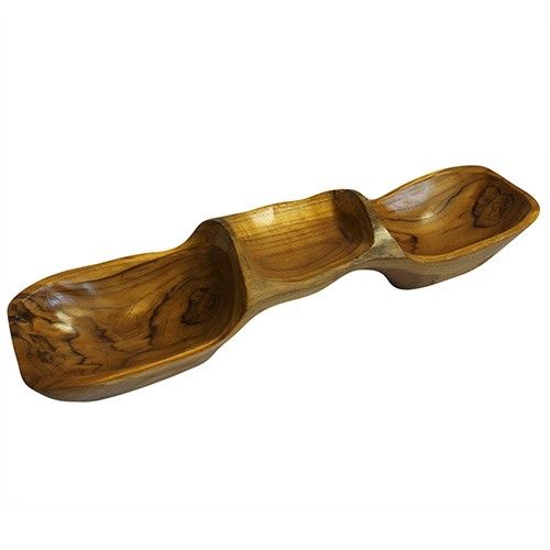 Teak Three Bowl Pyramid aprox 50cm - Image teak-three-bowl-pyramid-aprox-50cm-teakb-20