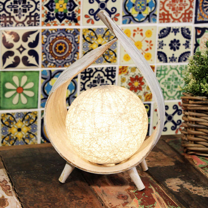 Natural Coconut Lamp - Whitewash Wrapover - Image natural-coconut-lamp--whitewash-wrapover-ncl-03