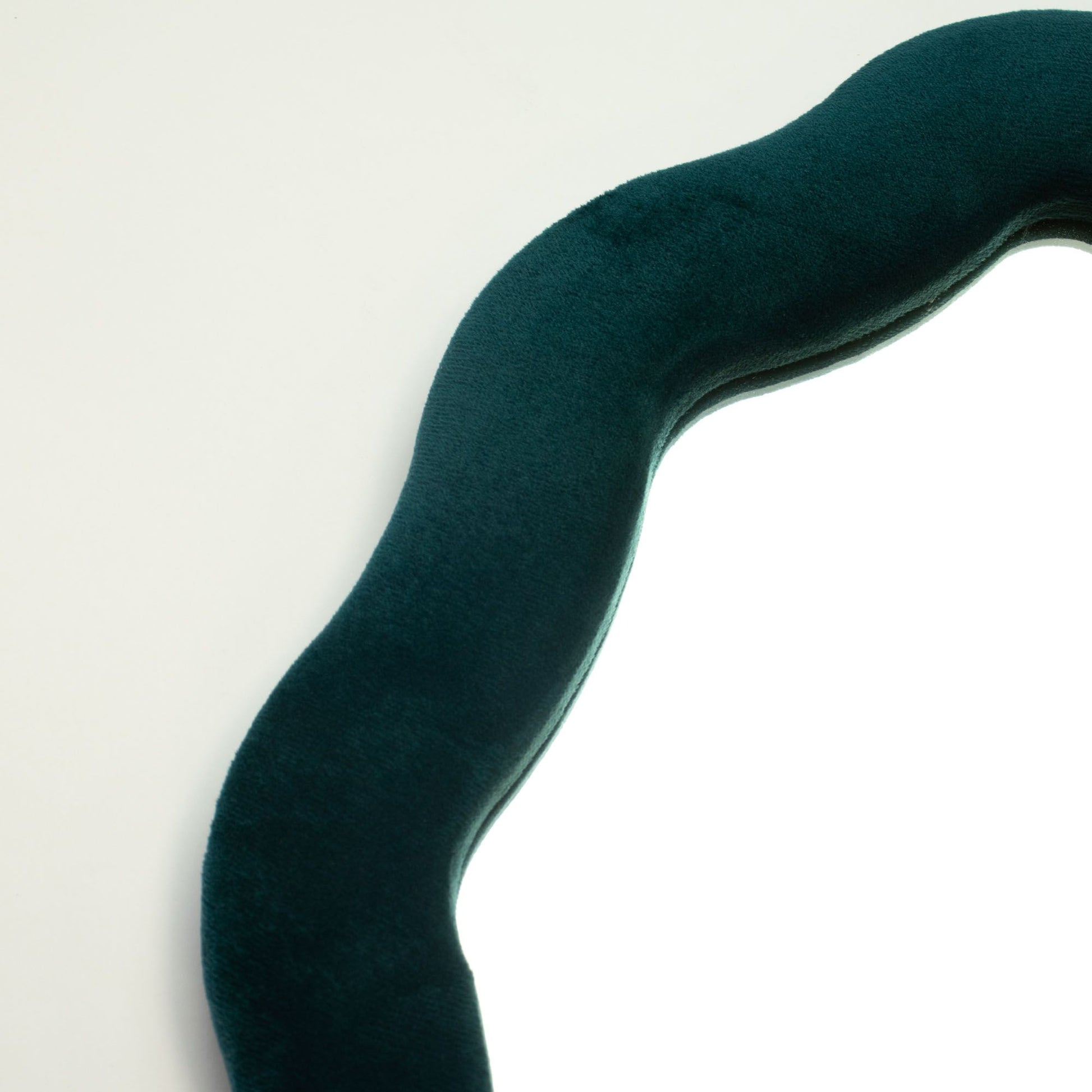 Soft Squiggly Mirror – Oval Pebble – Royal Teal (20.5x32.5x2.3cm) - Image soft-squiggly-mirror--oval-pebble--royal-teal-205x325x23cm-ssm-02