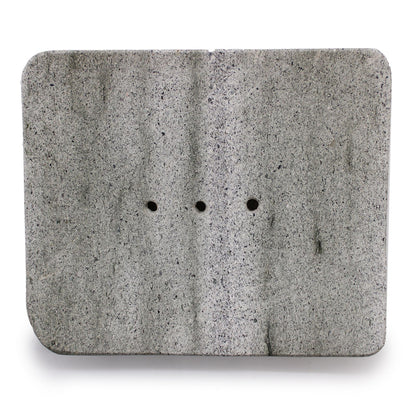 Square Shaped Ziolit Stone Soap Dish - Image square-shaped-ziolit-stone-soap-dish-ssd-09