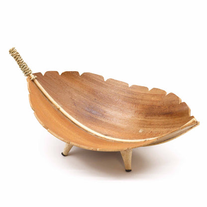 Coconut Leaf Large Fruit Bowl - Natural - Image coconut-leaf-large-fruit-bowl--natural-clfb-07