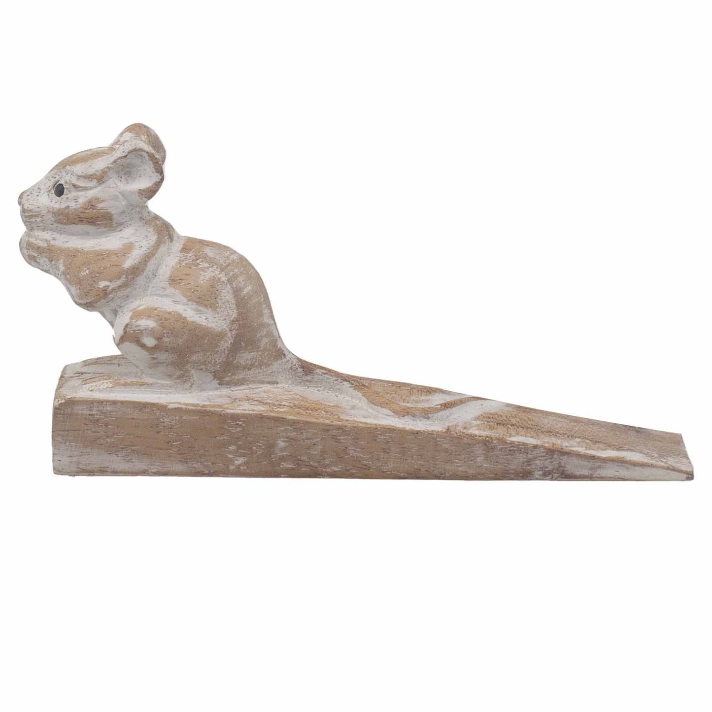 Hand carved Doorstop - Dormouse - Image hand-carved-doorstop--dormouse-ads-01