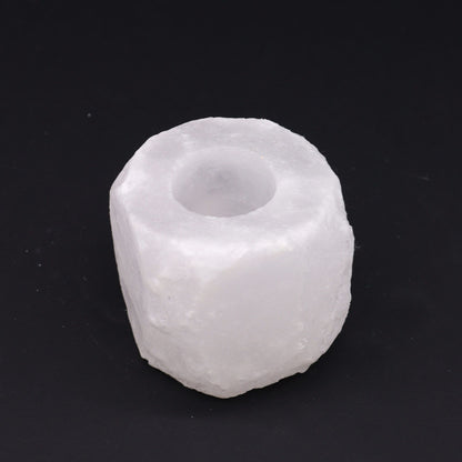 Crystal Rock Himalayan Salt Candle Holder 600-800g - Image crystal-rock-himalayan-salt-candle-holder-600800g-qsalt-08w
