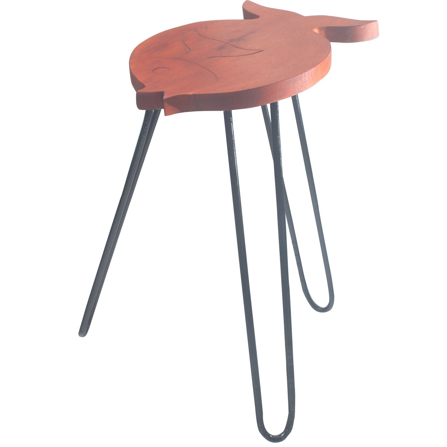 Albasia Wood Fish Stand - Terracotta - Image albasia-wood-fish-stand--terracotta-hps-06
