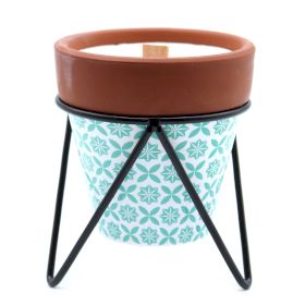 Agnes + Cat Herb Garden Candles - Rosemary - Image agnes--cat-herb-garden-candles--rosemary-achc-01