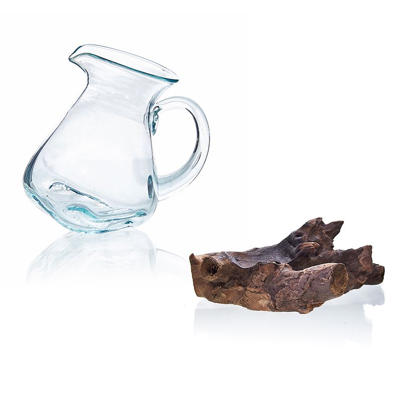 Molten Glass on Wood- Water Jug - Image molten-glass-on-wood-water-jug-mgw-08