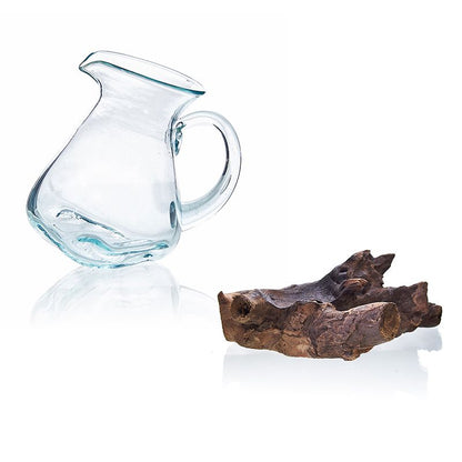 Molten Glass on Wood- Water Jug - Image molten-glass-on-wood-water-jug-mgw-08