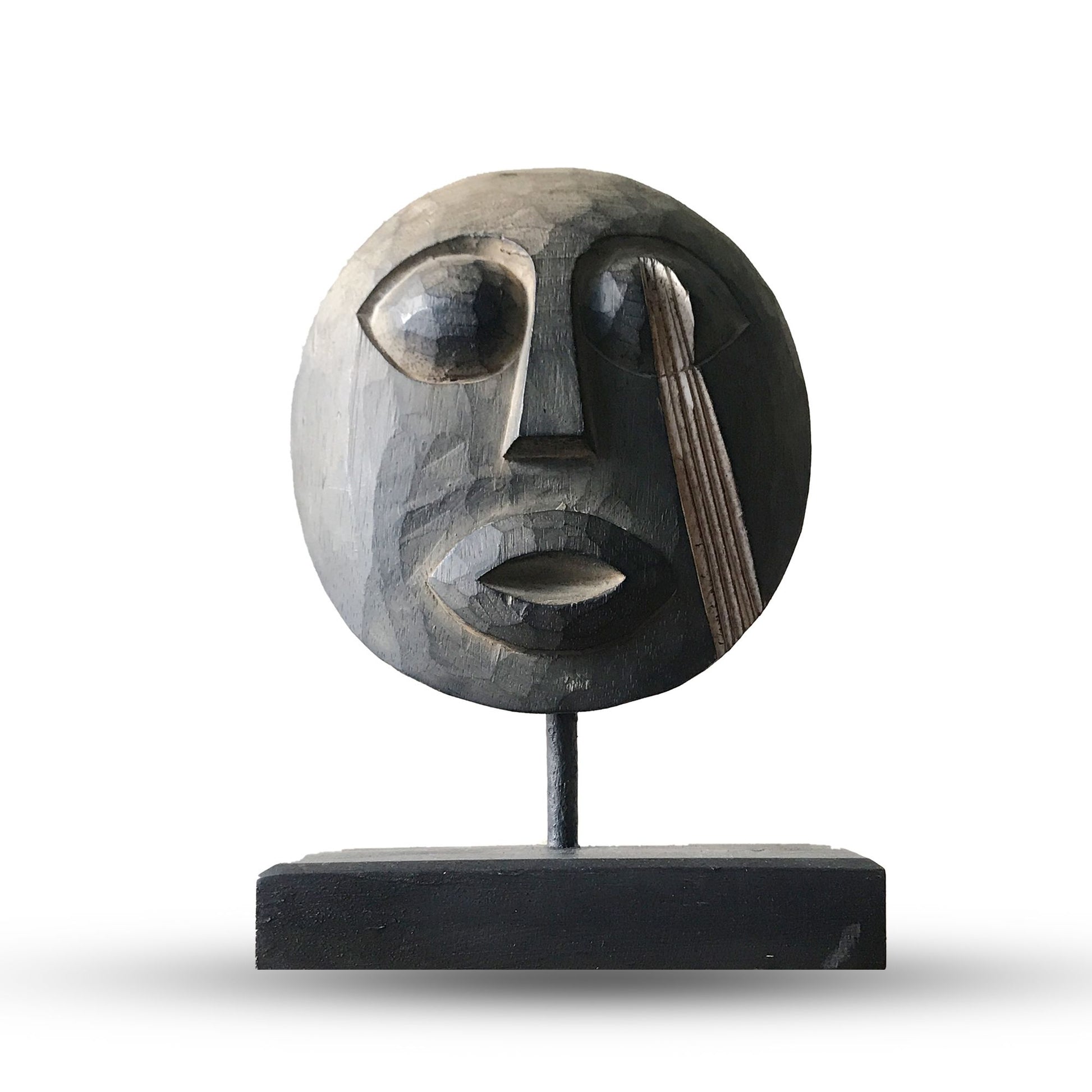 Timor Tribal Decorative Mask - Antique 27x20cm - Image timor-tribal-decorative-mask--antique-27x20cm-vintep-12