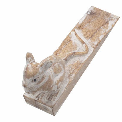 Hand carved Doorstop - Dormouse - Image hand-carved-doorstop--dormouse-ads-01