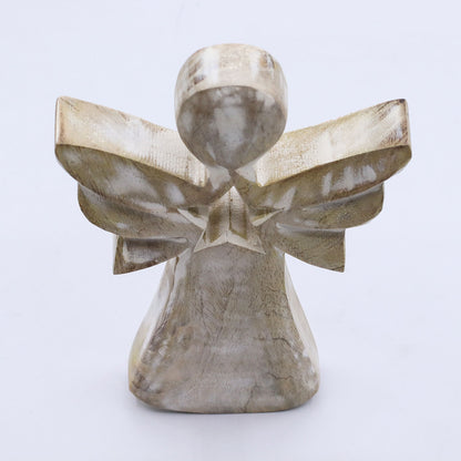 Mango Wood Angel - Whitewash with Star Cut Out - Image mango-wood-angel--whitewash-with-star-cut-out-wang-06