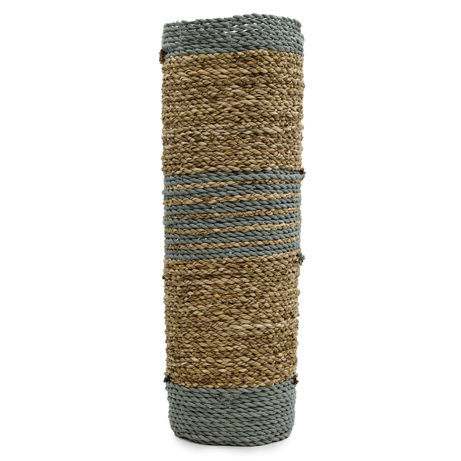 Seagrass & Abu-Abu Raffia Set - 2 Vase & 2 Bins - Image seagrass--abuabu-raffia-set--2-vase--2-bins-nva-03