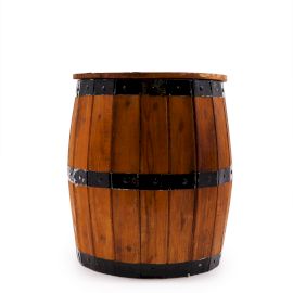 Beer Barrel Stool & Parasol Stand – Natural Wood 38 x 32 cm - Image beer-barrel-stool--parasol-stand--natural-wood-38-x-32-cm-bts-06