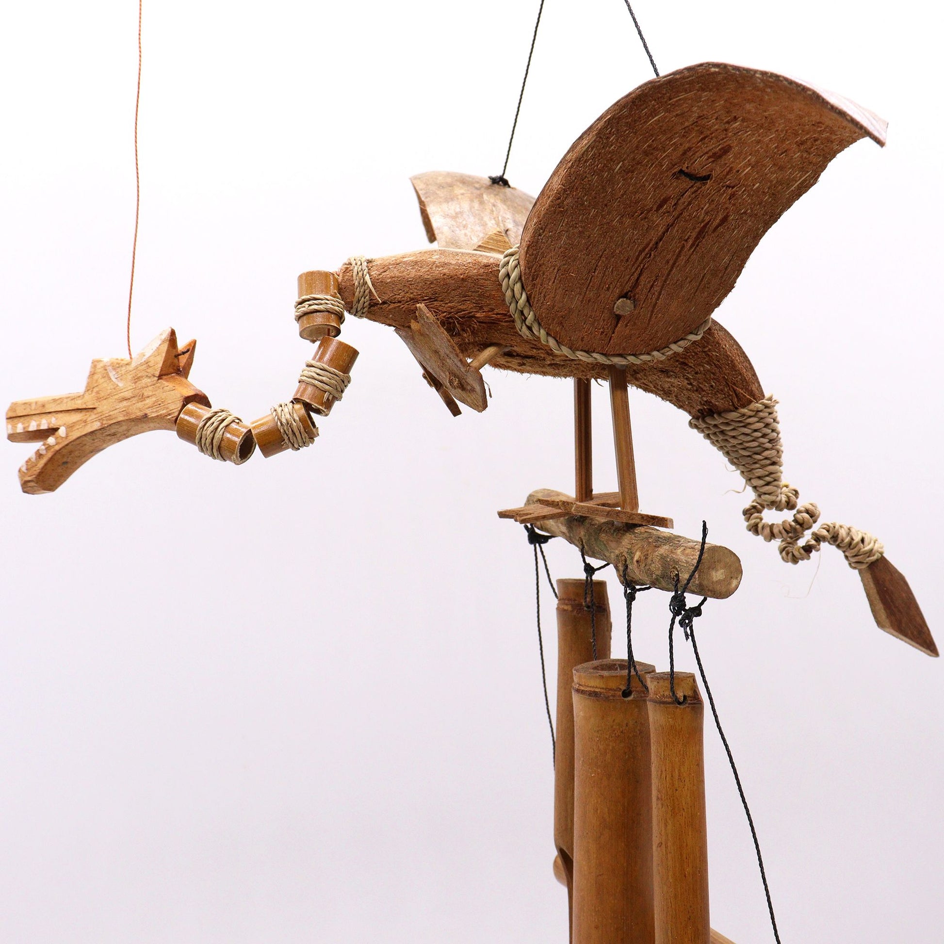 Coconut Dragon Wind Chimes - Image coconut-dragon-wind-chimes-cocod-06