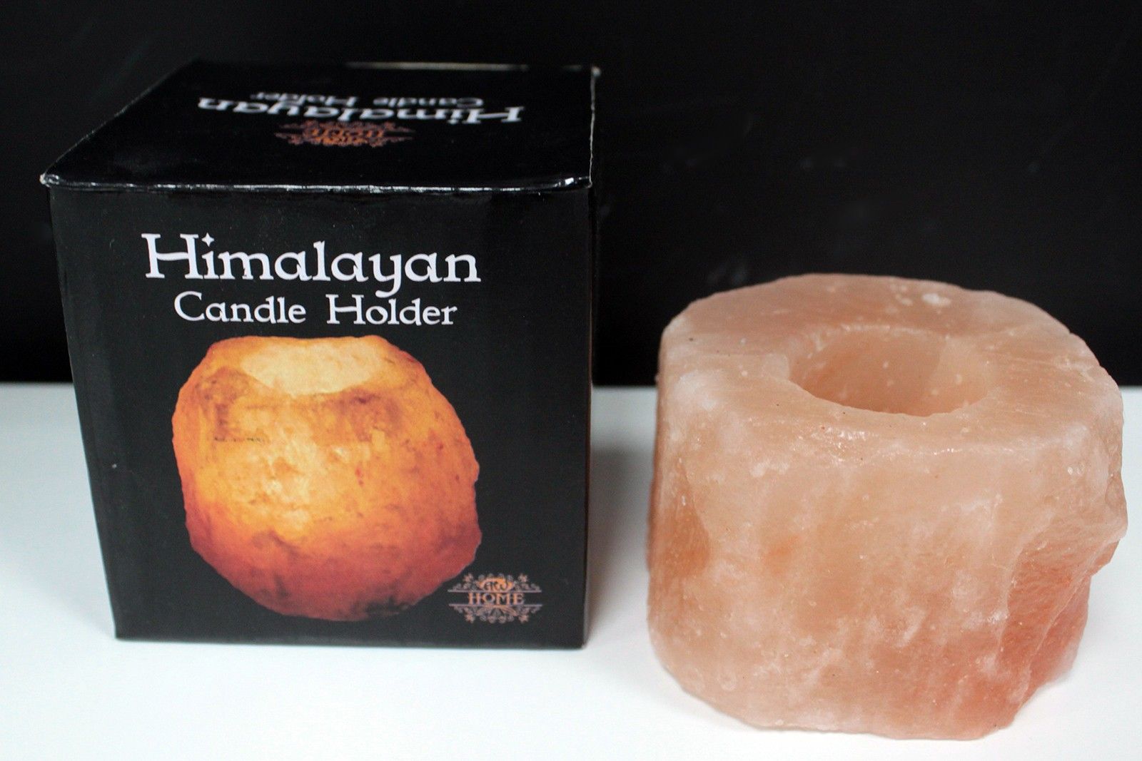 Quality Natural Salt Candle Holder - Image quality-natural-salt-candle-holder-qsalt-08