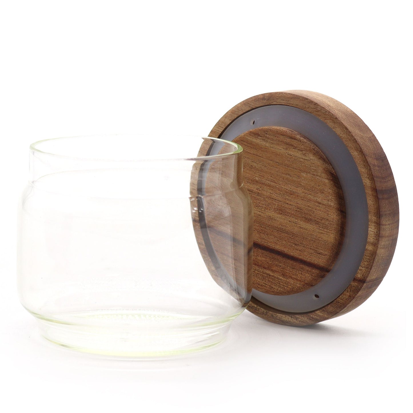 Cottage Bamboo Glass Jar - 7cm - Image cottage-bamboo-glass-jar--7cm-cgj-01