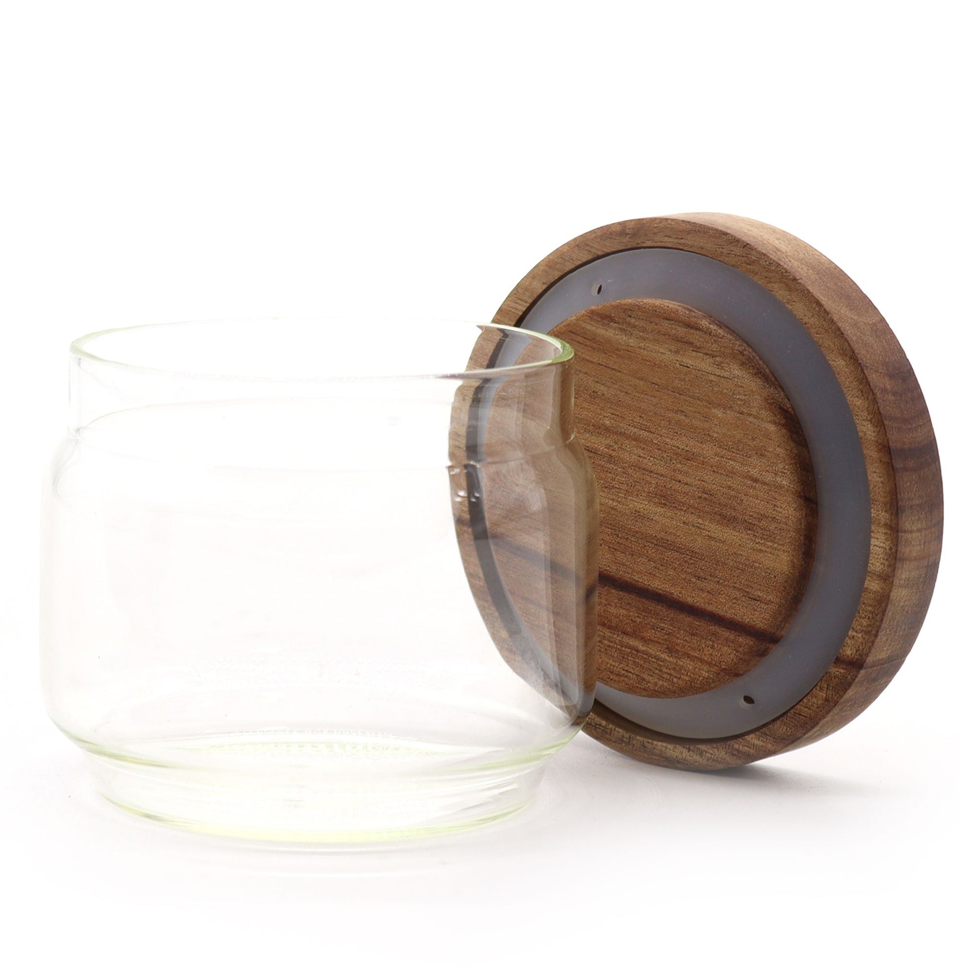Cottage Bamboo Glass Jar - 7cm - Image cottage-bamboo-glass-jar--7cm-cgj-01