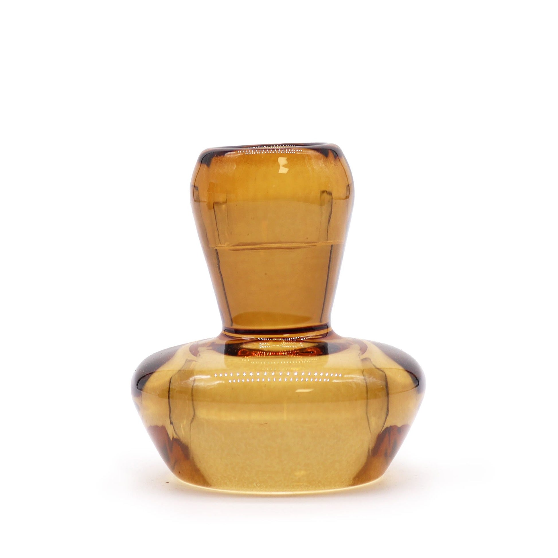 Mushroom Flip Dinner Candle / Tealight Holder - Antique Amber - Image mushroom-flip-dinner-candle--tealight-holder--antique-amber-gchd-17