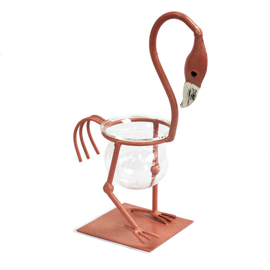 Hydroponic Home Décor - Pink Metal Flamingo Des 1 - Image hydroponic-home-dcor--pink-metal-flamingo-des-1-hhd-13