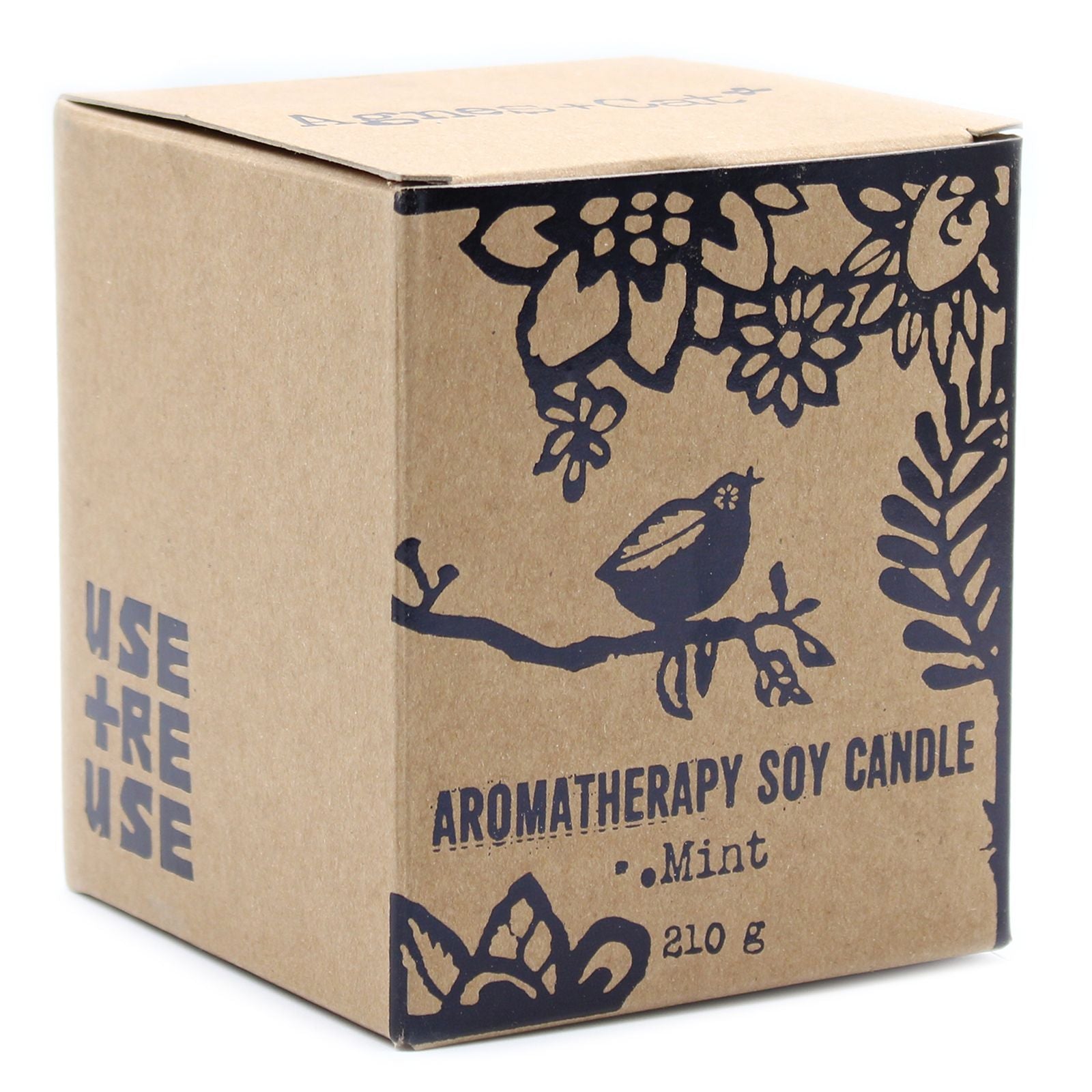 Agnes + Cat Herb Garden Candles - Mint - Image agnes--cat-herb-garden-candles--mint-achc-03