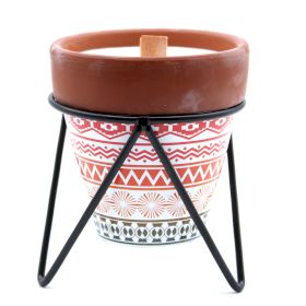 Agnes + Cat Herb Garden Candles - Mint - Image agnes--cat-herb-garden-candles--mint-achc-03
