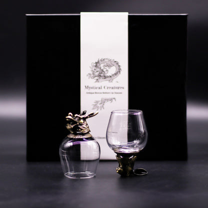 Gift Set of 6 Glasses (100ml) - Mystical Creatures - Antique Bronze - Image gift-set-of-6-glasses-100ml--mystical-creatures--antique-bronze-bbug-06