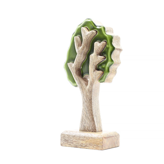 Lost in the Forrest -  Single Tree 3D Wooden Decoration - 20x10cm - Image lost-in-the-forrest---single-tree-3d-wooden-decoration--20x10cm-lif-06