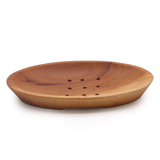 Classic Mahogany Soap Dish - Oval - Image classic-mahogany-soap-dish--oval-msd-01