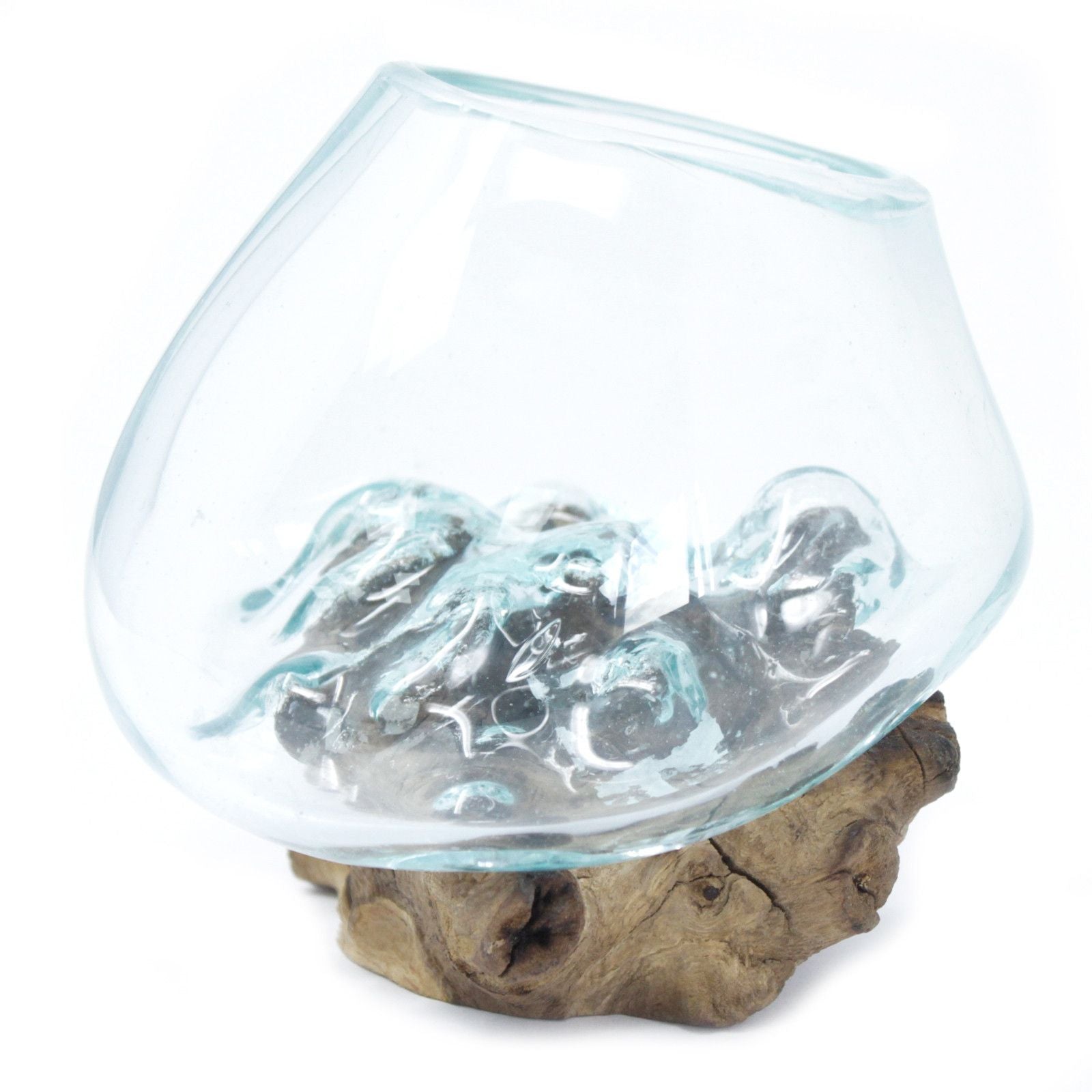Molten Glass on Wood - Small Bowl - Image molten-glass-on-wood--small-bowl-mgw-01