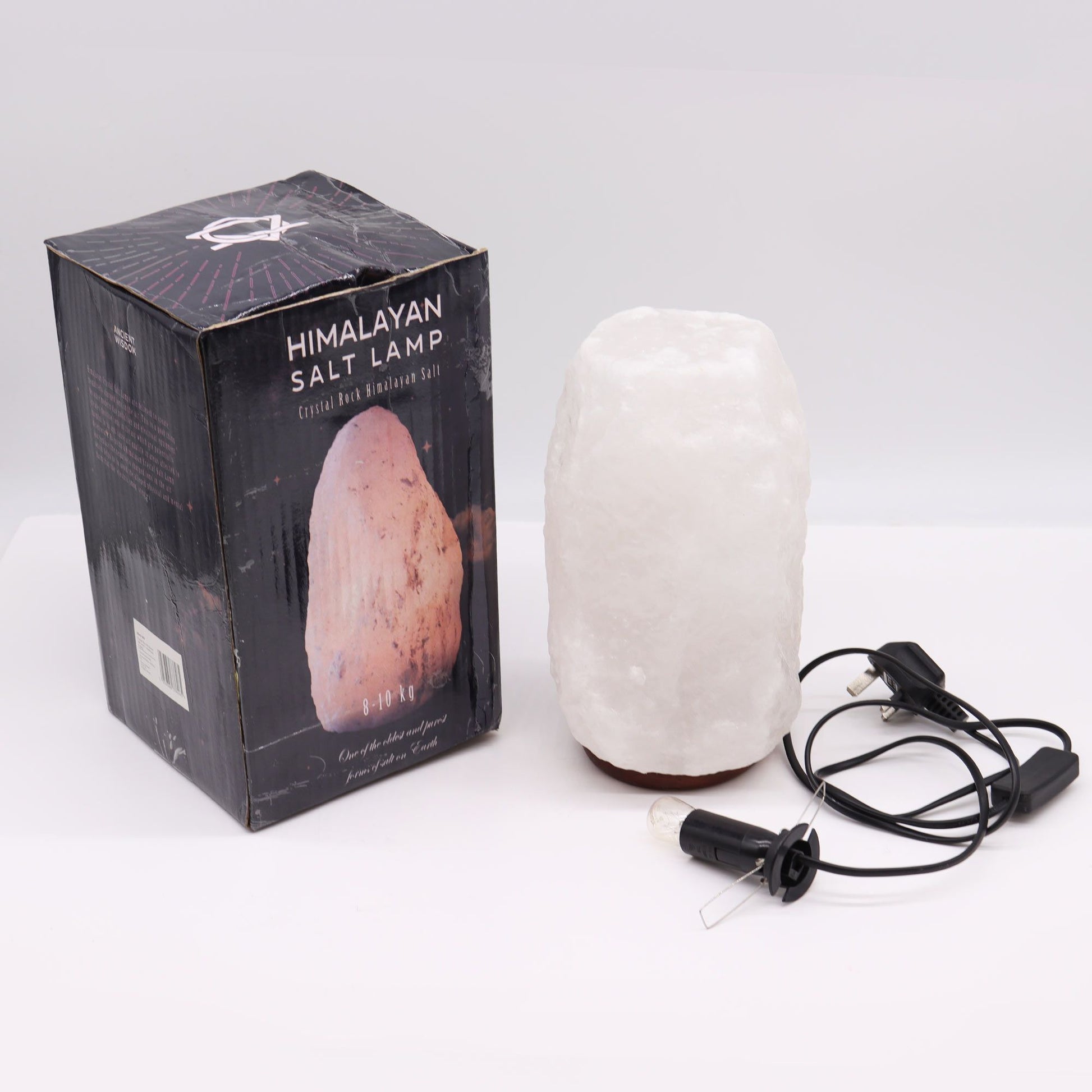 Crystal Rock Himalayan Salt Lamp - & Base apx 8-10kg - Image crystal-rock-himalayan-salt-lamp---base-apx-810kg-qsalt-16w