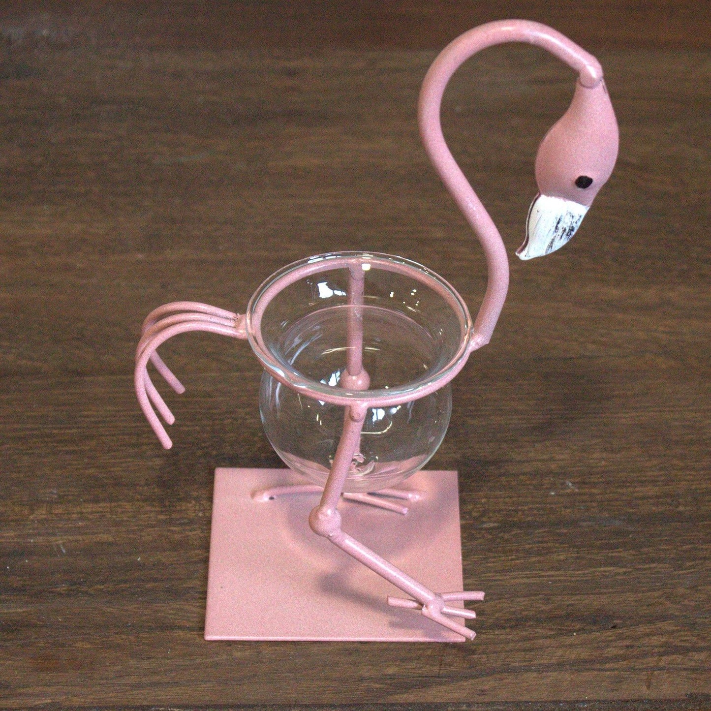 Hydroponic Home Décor - Pink Metal Flamingo Des 1 - Image hydroponic-home-dcor--pink-metal-flamingo-des-1-hhd-13