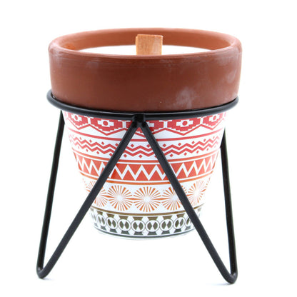 Agnes + Cat Herb Garden Candles - Mint - Image agnes--cat-herb-garden-candles--mint-achc-03