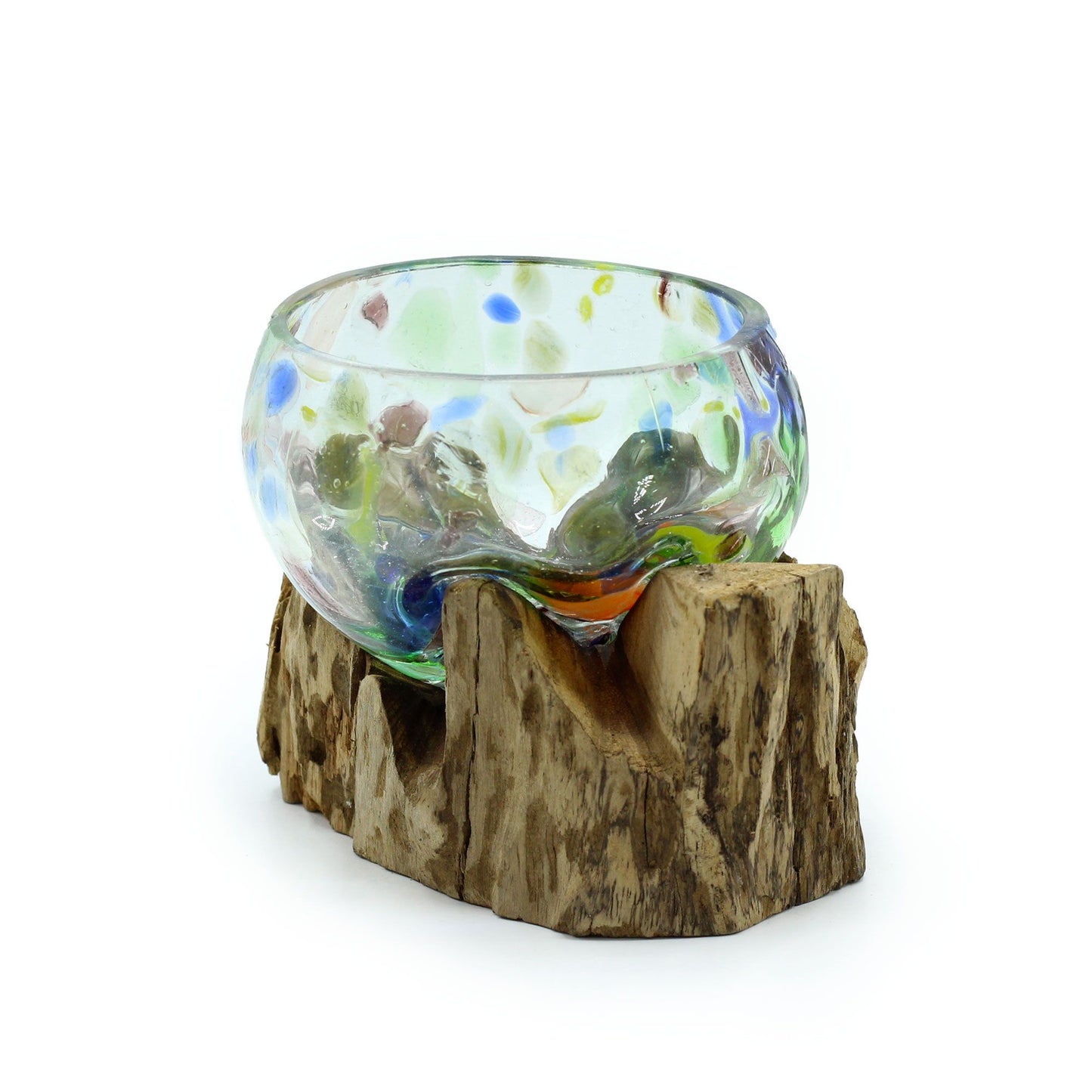 Molten Coloured Glass on Wood - Small Bowl - Image molten-coloured-glass-on-wood--small-bowl-mgw-39