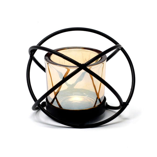 Centrepiece Iron Votive Candle Holder - 1 Cup Single Ball - Image centrepiece-iron-votive-candle-holder--1-cup-single-ball-civch-01
