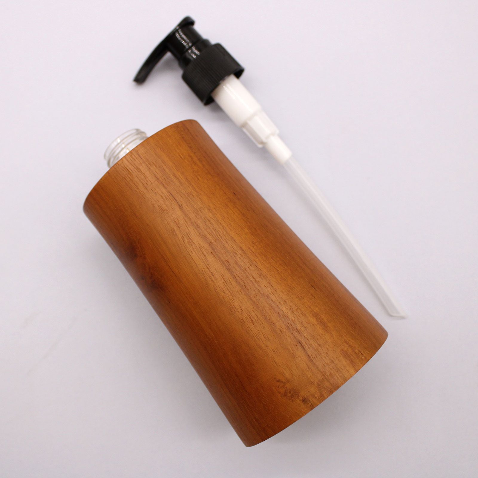 Natural Teakwood Soap Dispenser - Taper - Image natural-teakwood-soap-dispenser--taper-nsd-04