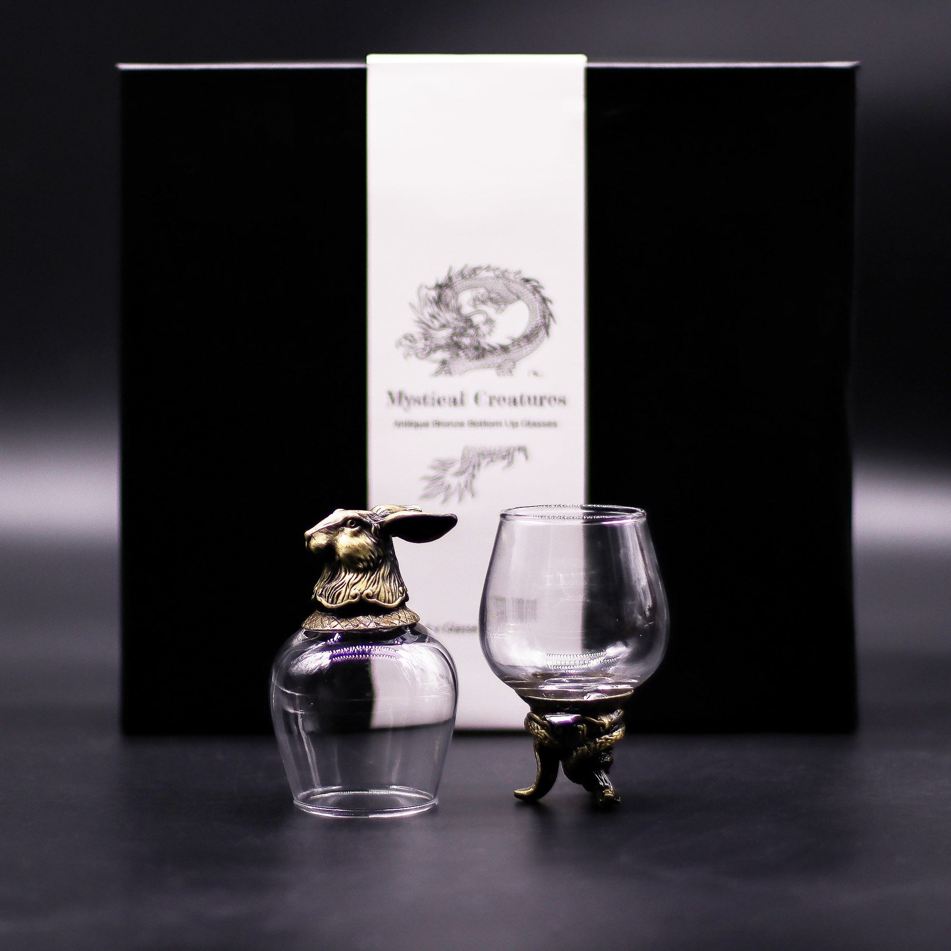 Gift Set of 6 Glasses (100ml) - Mystical Creatures - Antique Bronze - Image gift-set-of-6-glasses-100ml--mystical-creatures--antique-bronze-bbug-06