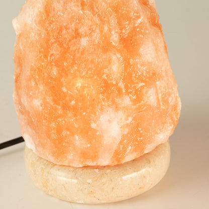 Quality USB Natural Salt Lamp - 11.5 cm Random Colours