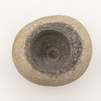 Natural Riverstone Decorative Pestle & Mortar- Large (aprox 15x12cm) - Image natural-riverstone-decorative-pestle--mortar-large-aprox-15x12cm-mpm-23