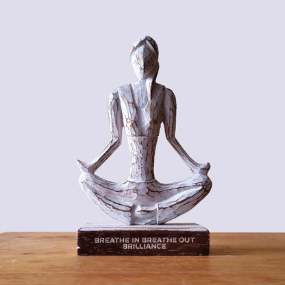 Wooden Yoga Lady - Whitewash - Easy Pose - "Breathe in Breathe out Brilliance" - Image wooden-yoga-lady--whitewash--easy-pose--breathe-in-breathe-out-brilliance-wyl-03