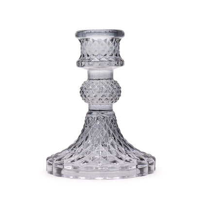 Vintage Dinner Candle Holder - Midnight Grey - Image vintage-dinner-candle-holder--midnight-grey-gchd-03