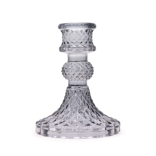 Vintage Dinner Candle Holder - Midnight Grey - Image vintage-dinner-candle-holder--midnight-grey-gchd-03