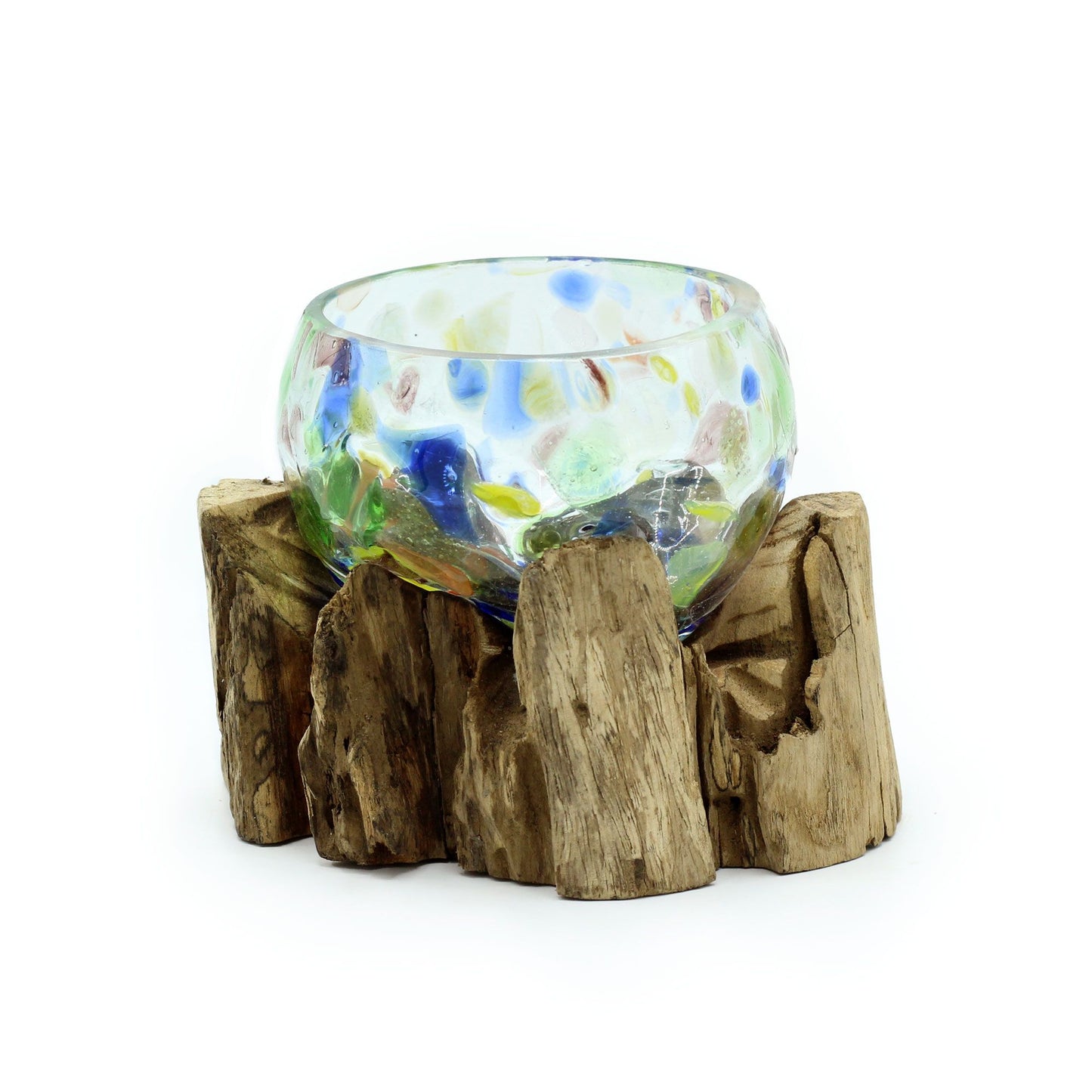 Molten Coloured Glass on Wood - Small Bowl - Image molten-coloured-glass-on-wood--small-bowl-mgw-39