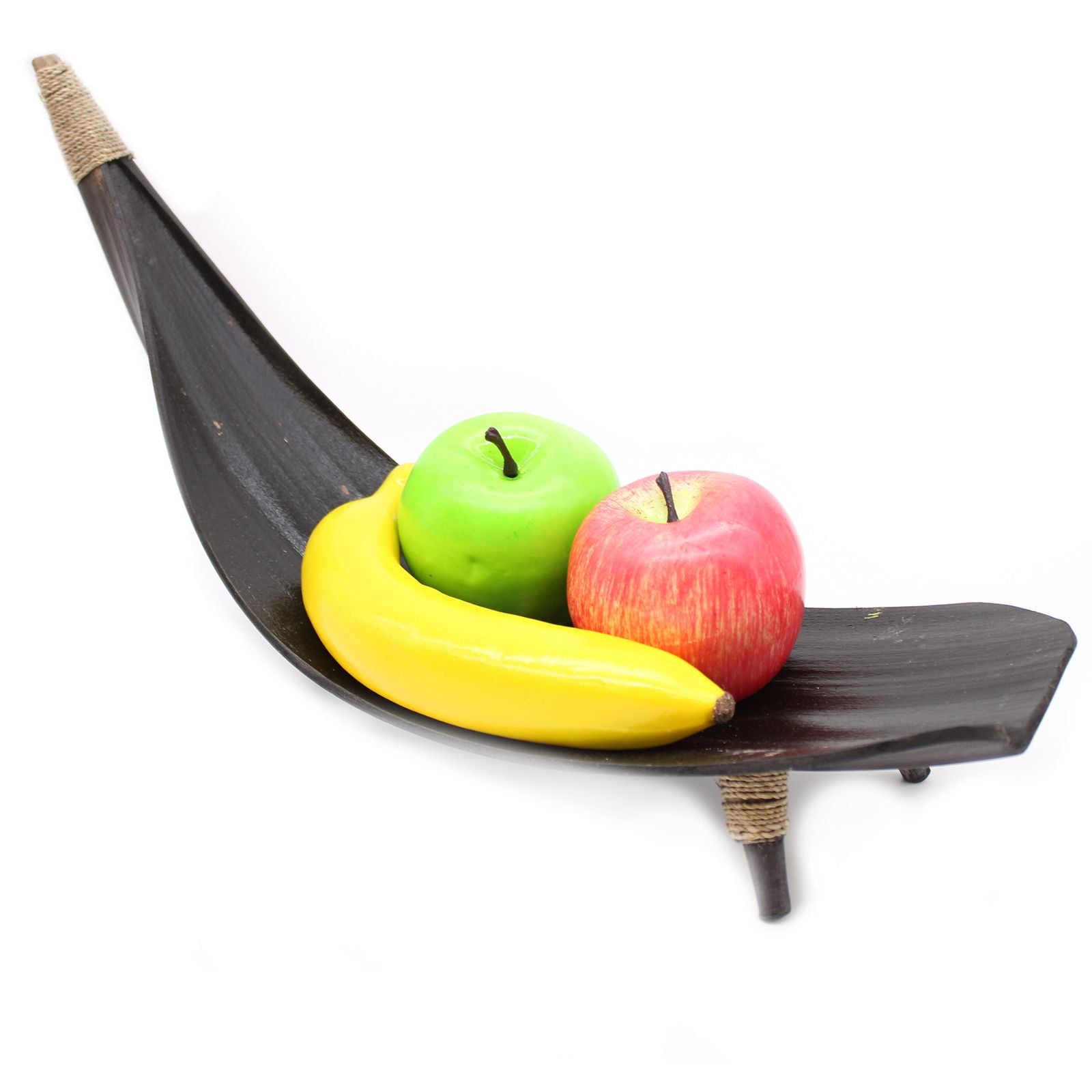 Coconut Leaf Fruit Bowl Set - Chocolate - Image coconut-leaf-fruit-bowl-set--chocolate-clfb-03