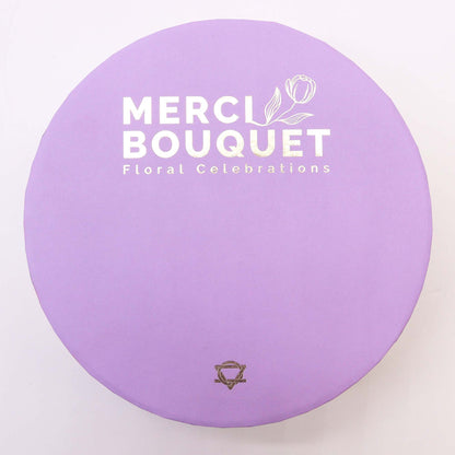 Round Box - Lavender Rose & Carnation - Image round-box--lavender-rose--carnation-sfbx-07